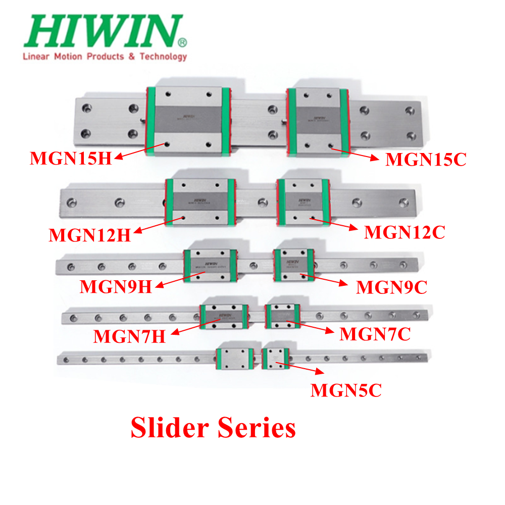 Linear Rail Mgn12H Set - Bloque deslizante de guía lineal en