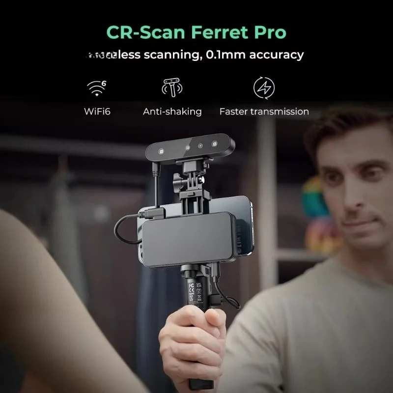 Escáner 3D profesional para eq - Handheld 3D Scanner High Precision reseña y precio
