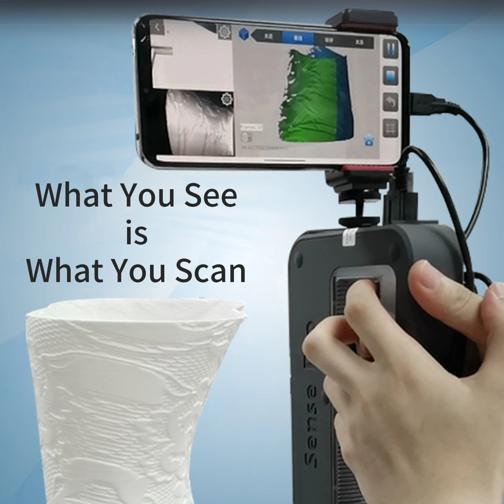 Escáner 3D Portátil de Mano, A - Handheld 3D Scanner High Precision reseña y precio