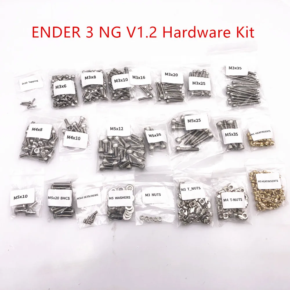 Kit de Tornillos y Tuercas de  - Corexy 3D Printer Kit reseña y precio