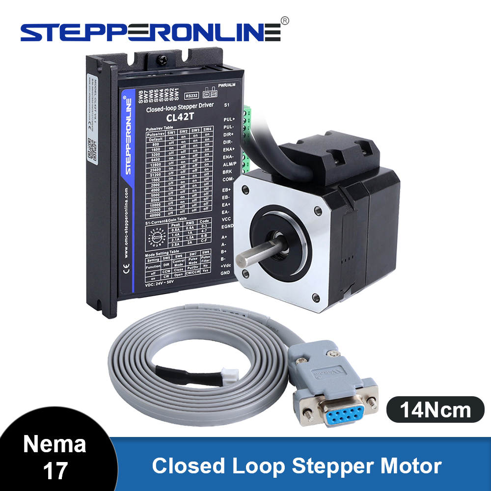 STEPPERONLINE Nema 17 Kit de c - Closed Loop Stepper Motor Nema 17 reseña y precio